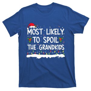 Most Likely To Spoil The Grand Family Matching Christmas  T-Shirt