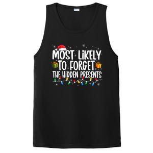 Most Likely To Forget The Hidden Presents Family Christmas PosiCharge Competitor Tank