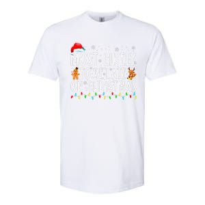 Most Likely To Be Late On Christmas Holiday Softstyle CVC T-Shirt