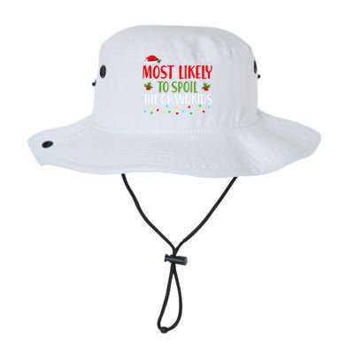 Most Likely To Spoil The Grand Christmas Family Matching Gift Legacy Cool Fit Booney Bucket Hat