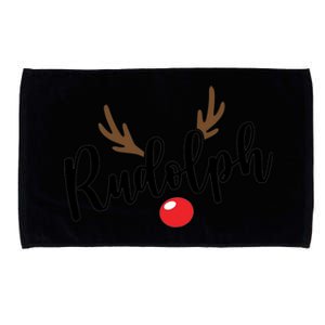 Most Likely To Try Ride Rudolph Funny ChristmasChristmas Gift Christmas In Ju Microfiber Hand Towel