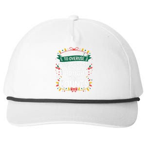 Most Likely To Christmas Funny Matching Family Pajama Xmas Snapback Five-Panel Rope Hat