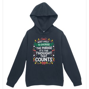 Most Likely To Christmas Funny Matching Family Pajama Xmas Urban Pullover Hoodie