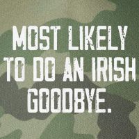 Most Likely To Do An Irish Goodbye Legacy Tie Dye Trucker Hat