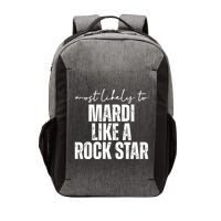 Most Likely To Mardi Like A Rock Star Mardi Gras Party Vector Backpack