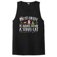 Most Likely To Bring Home A Stray Cat Matching Christmas PosiCharge Competitor Tank