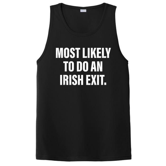 Most Likely To Do An Irish Exit PosiCharge Competitor Tank