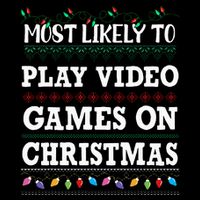 Most Likely to play video games Ugly Christmas Sweater  Impact Tech Backpack