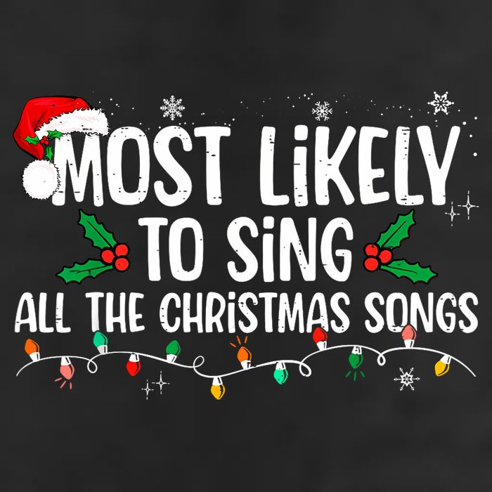 Most Likely To Sing All The Christmas Songs Family Matching 15oz Campfire Ceramic Mug