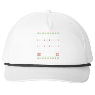 Most Likely To Spread Christmas Cheer Funny Ugly Sweater Gift Snapback Five-Panel Rope Hat