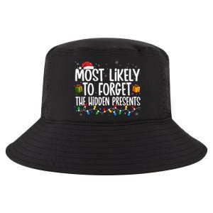 Most Likely To Forget The Hidden Presents Family Christmas Cool Comfort Performance Bucket Hat