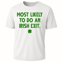 Most Likely To Do An Irish Exit Funny St Patrick's Day Performance Shirt