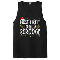 Most Likely To Be A Scrooge Funny Family Matching Christmas PosiCharge Competitor Tank