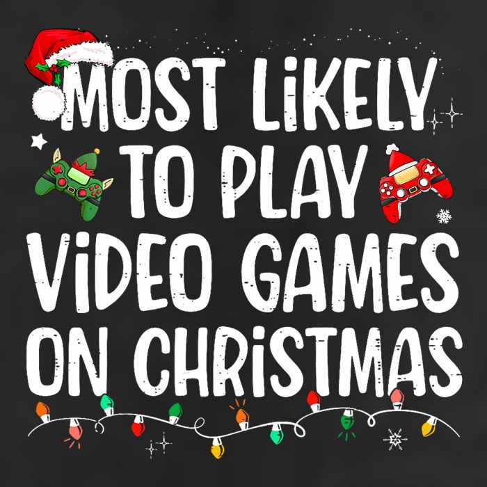 Most Likely To Play Video Games On Christmas Family Matching Cool Comfort Performance Bucket Hat