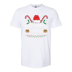 Most Likely To Read A Book On Christmas Matching Family Softstyle CVC T-Shirt