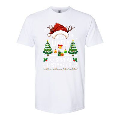 Most Likely To Spread Christmas Cheer Party Family Matching Meaningful Gift Softstyle CVC T-Shirt