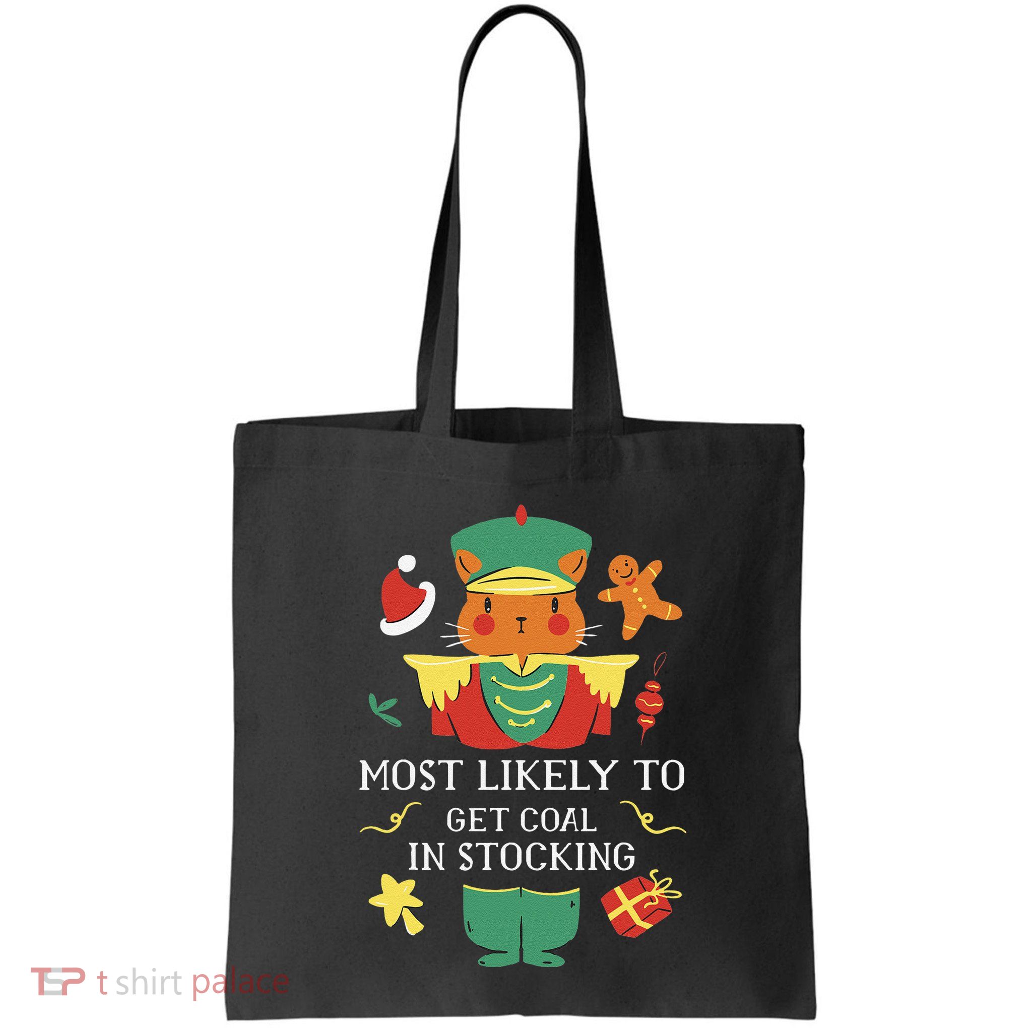 Most Likely To Get Coal In Stocking Christmas Bag