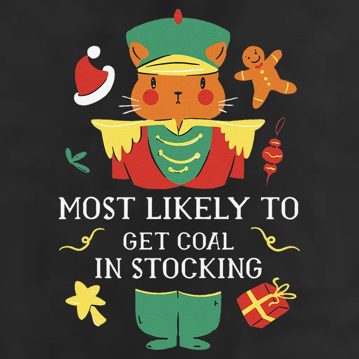 Most Likely To Get Coal In Stocking Christmas 25L Jumbo Tote