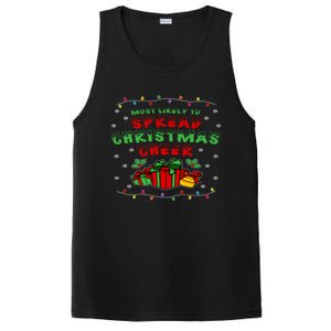 Most Likely To Spread Christmas Cheer Great Gift PosiCharge Competitor Tank