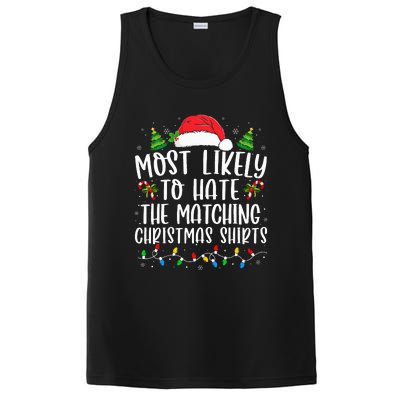 Most Likely To Hate Matching Xmas Funny  PosiCharge Competitor Tank