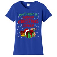 Most Likely To Spread Christmas Cheer Funny Gift Women's T-Shirt