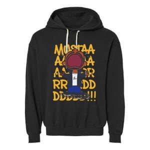 Mustard Lamar Tv Off Parody Cool Hip Hop Music Graphic Garment-Dyed Fleece Hoodie