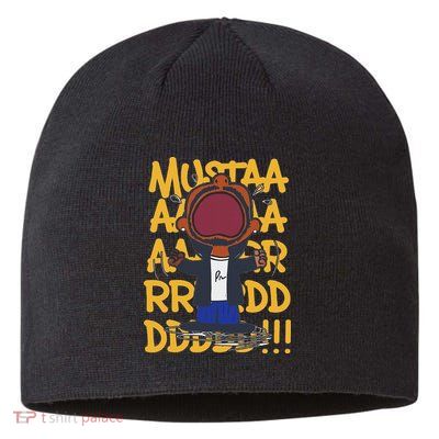 Mustard Lamar Tv Off Parody Cool Hip Hop Music Graphic Sustainable Beanie