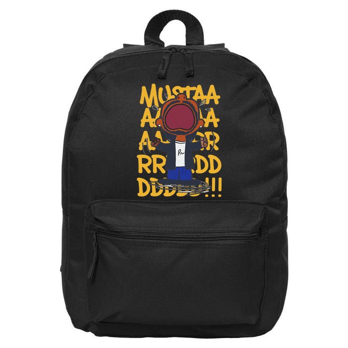 Mustard Lamar Tv Off Parody Cool Hip Hop Music Graphic 16 in Basic Backpack