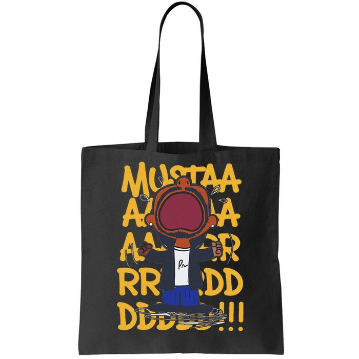 Mustard Lamar Tv Off Parody Cool Hip Hop Music Graphic Tote Bag