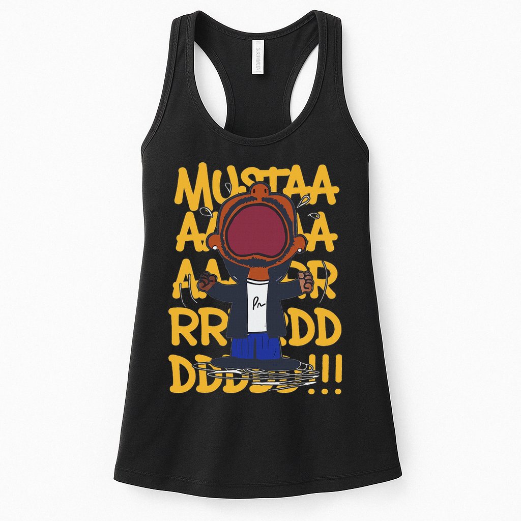 Mustard Lamar Tv Off Parody Cool Hip Hop Music Graphic Womens Tank Top