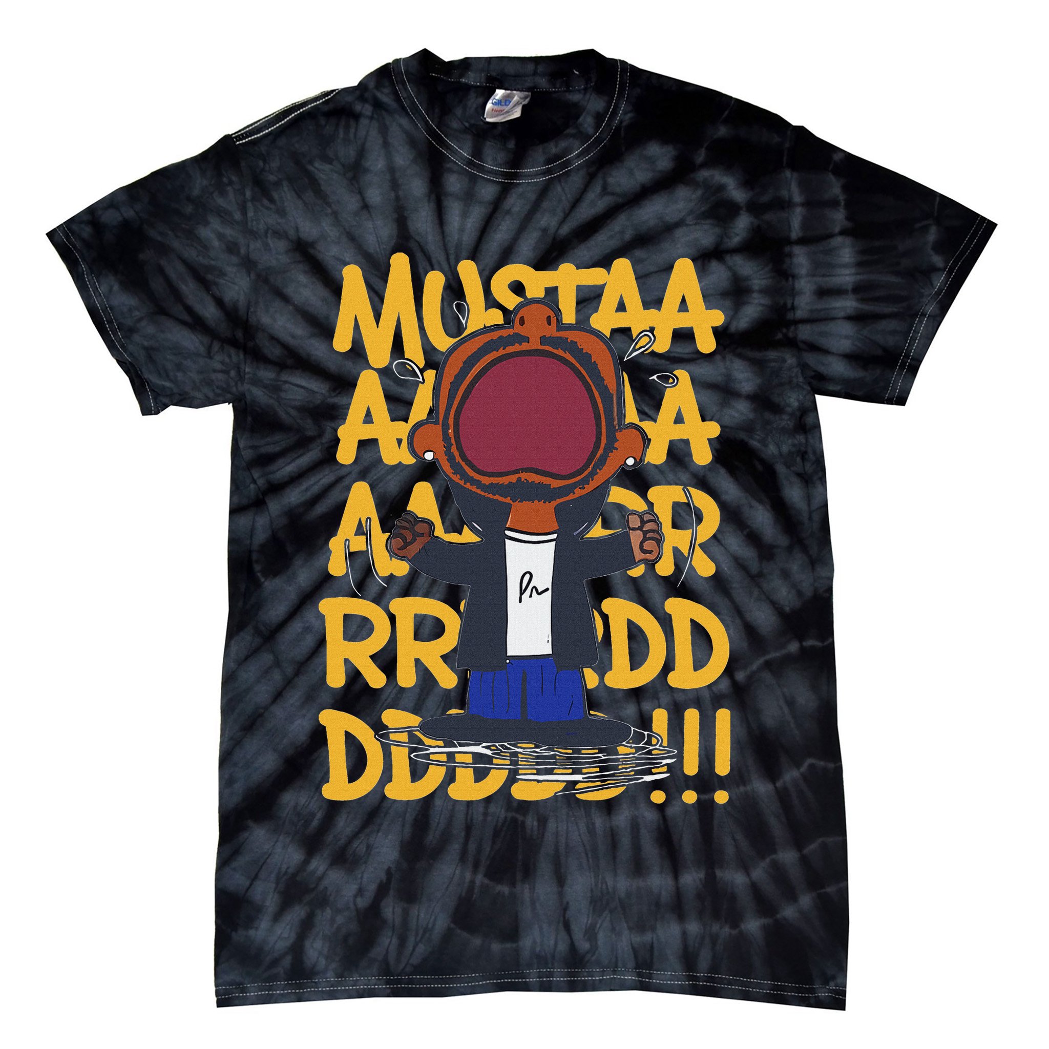 Mustard Lamar Tv Off Parody Cool Hip Hop Music Graphic Tie-Dye T-Shirt