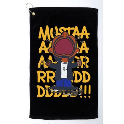 Mustard Lamar Tv Off Parody Cool Hip Hop Music Graphic Golf Towel