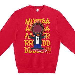 Mustard Lamar Tv Off Parody Cool Hip Hop Music Graphic Premium Crewneck Sweatshirt