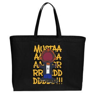 Mustard Lamar Tv Off Parody Cool Hip Hop Music Graphic Cotton Canvas Jumbo Tote