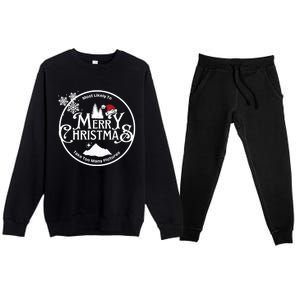 Most Likely To Take Too Y Pictures Christmas Matching Gift Premium Crewneck Sweatsuit Set