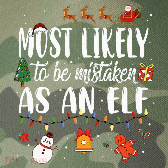 Most Likely To Be Mistaken As An Elf Family Christmas Legacy Tie Dye Trucker Hat