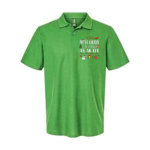 Most Likely To Be Mistaken As An Elf Family Christmas Softstyle Adult Sport Polo