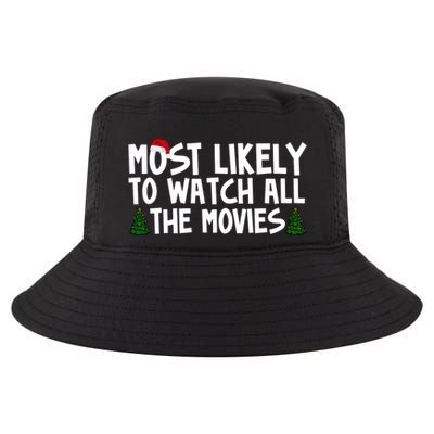 Most Likely To Watch All The Movies Christmas Cool Comfort Performance Bucket Hat