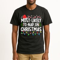 Most Likely To Nap On Christmas Tall T-Shirt