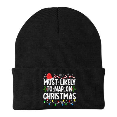 Most Likely To Nap On Christmas Beanie