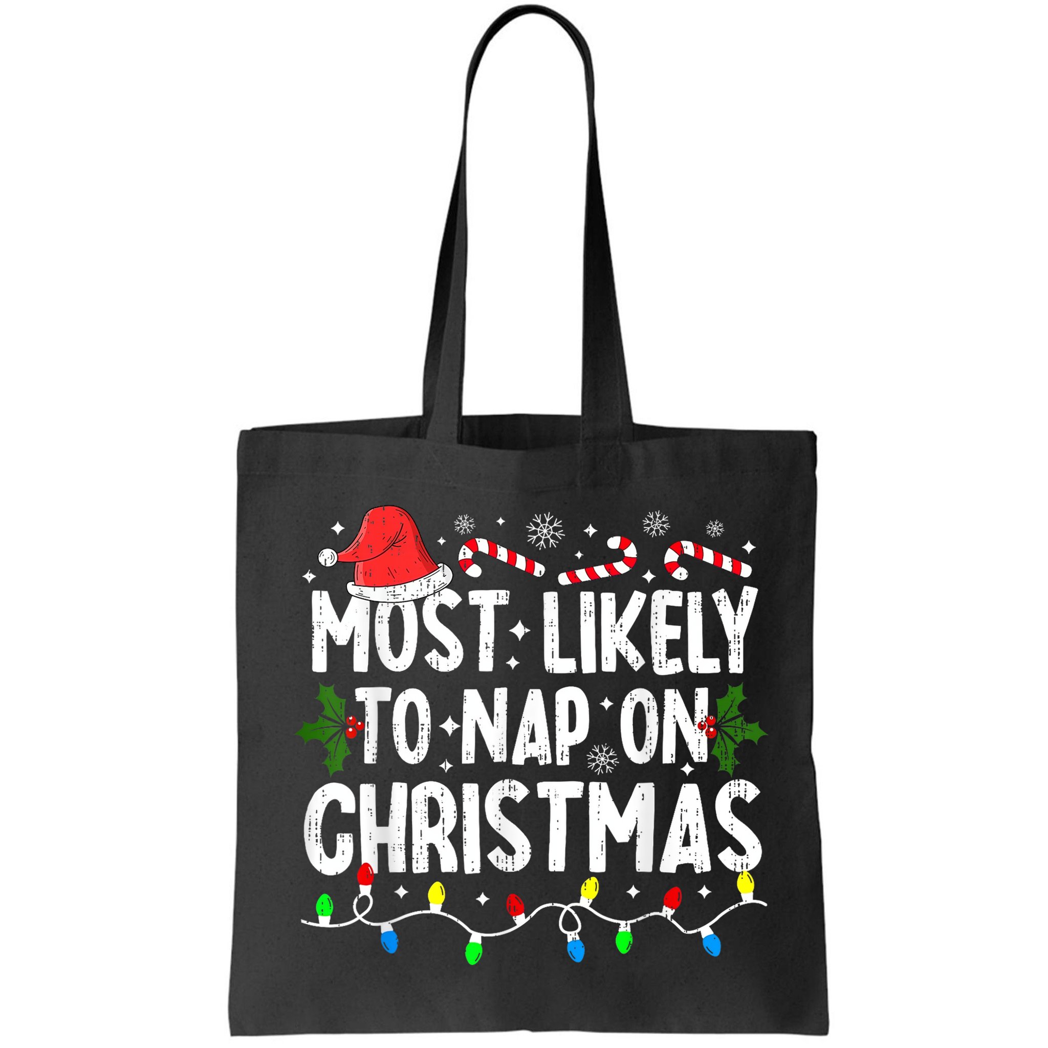 Most Likely To Nap On Christmas Bag