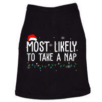 Most Likely To Take A Nap Funny Christmas Doggie Tank