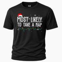 Most Likely To Take A Nap Funny Christmas Performance Shirt