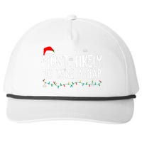 Most Likely To Take A Nap Funny Christmas Snapback Five-Panel Rope Hat