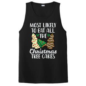 Most Likely To Eat Christmas Tree Cakes Xmas Girl PosiCharge Competitor Tank