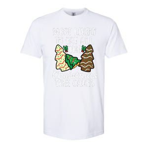 Most Likely To Eat Christmas Tree Cakes Xmas Girl Softstyle CVC T-Shirt