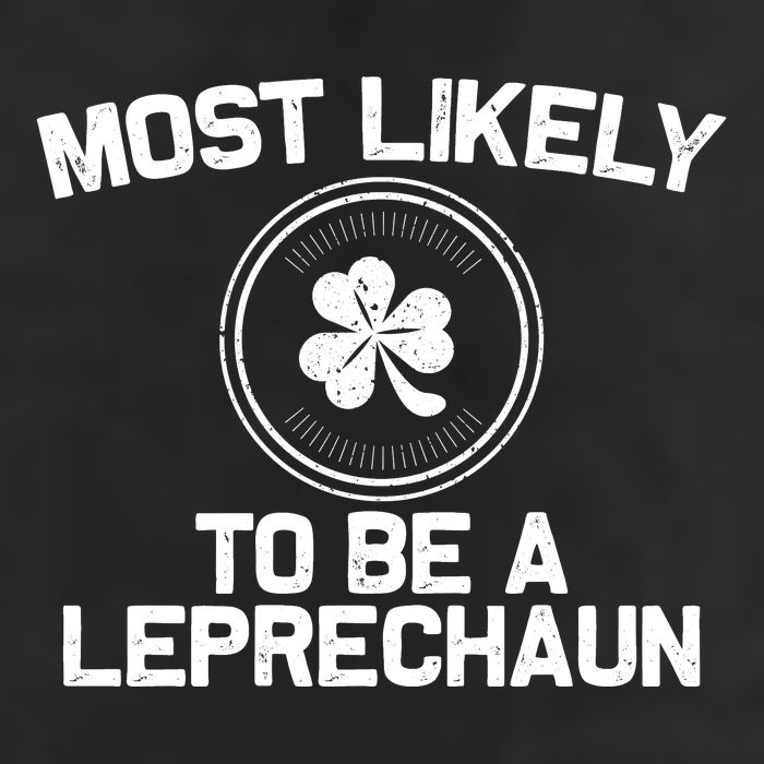 Most Likely To Be A Leprechaun Funny St Patricks Day 25L Jumbo Tote