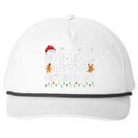 Most Likely To Be Late On Christmas Holiday Snapback Five-Panel Rope Hat