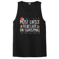 Most Likely To Be Late On Christmas Holiday PosiCharge Competitor Tank