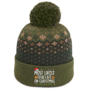 Most Likely To Be Late On Christmas Holiday The Baniff Cuffed Pom Beanie